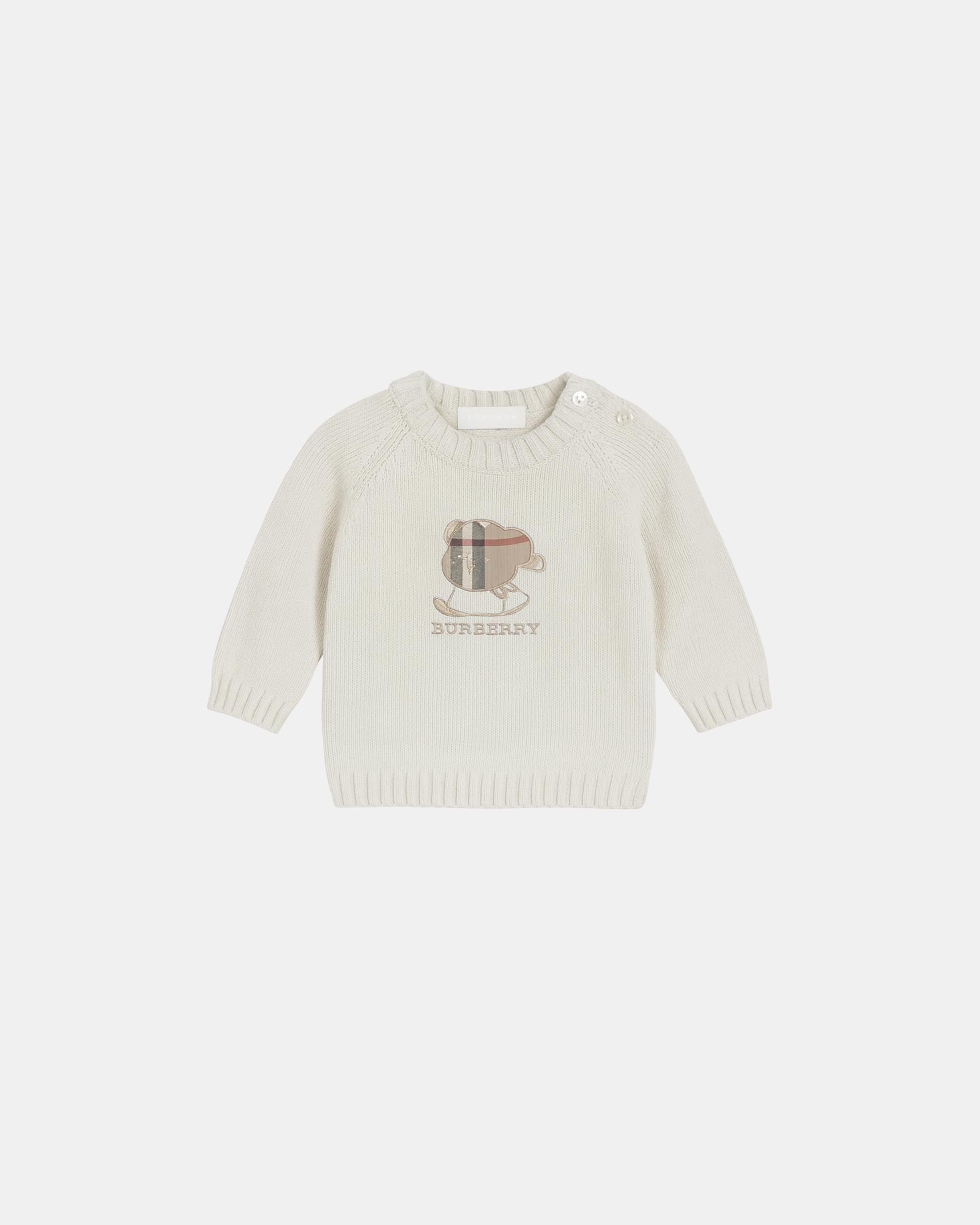 Burberry White Sweater - 9 Months