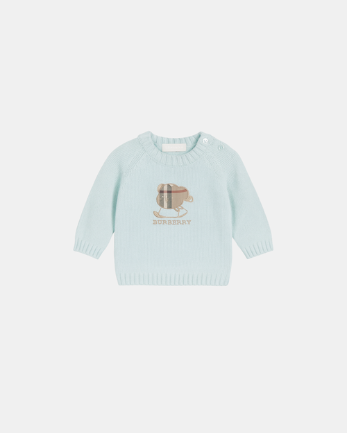 Burberry Light Blue Sweater