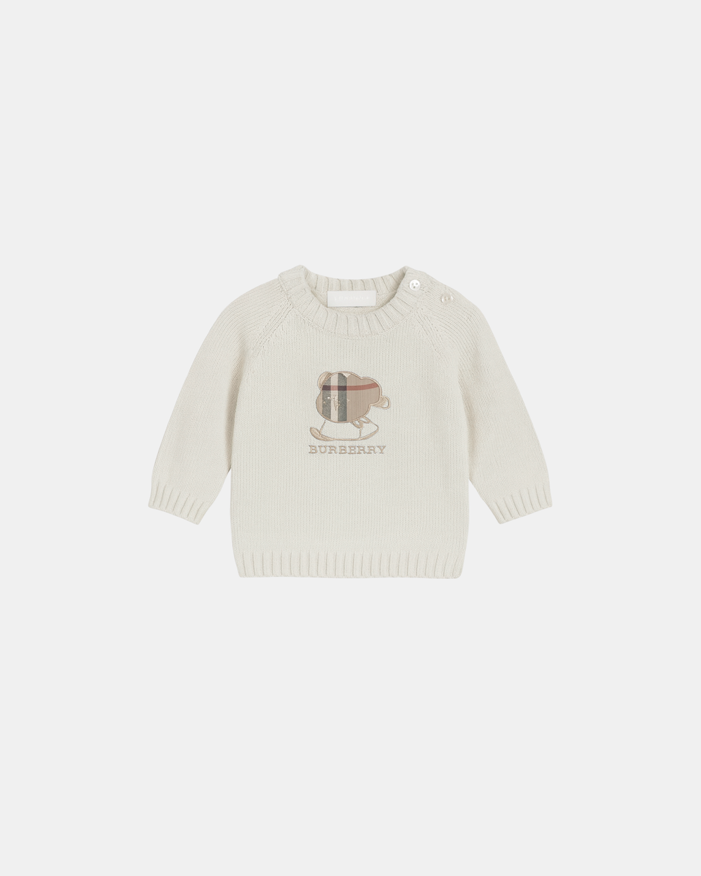 Burberry White Sweater - 9 Months