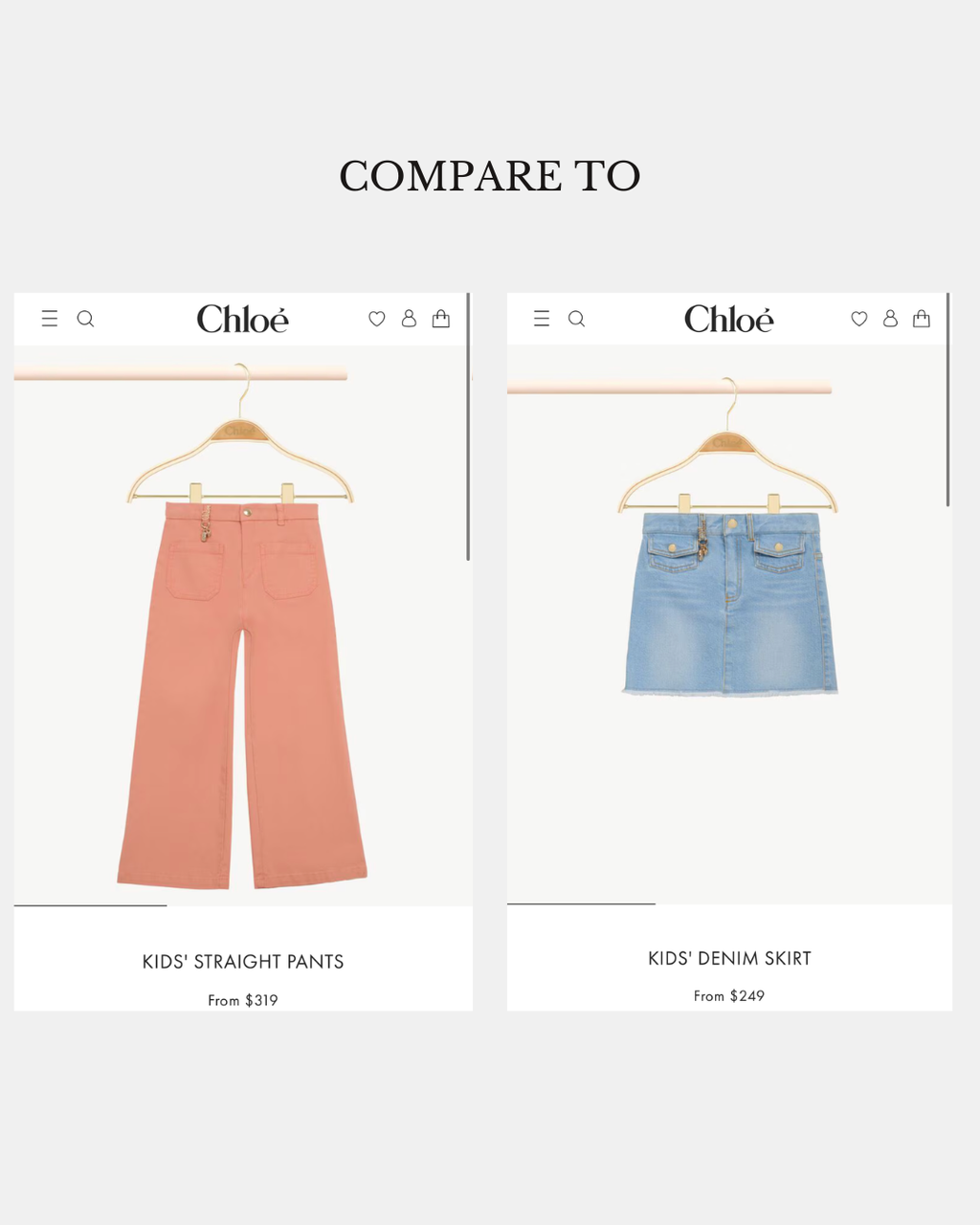 Chloé Tan Pants - 6 Months