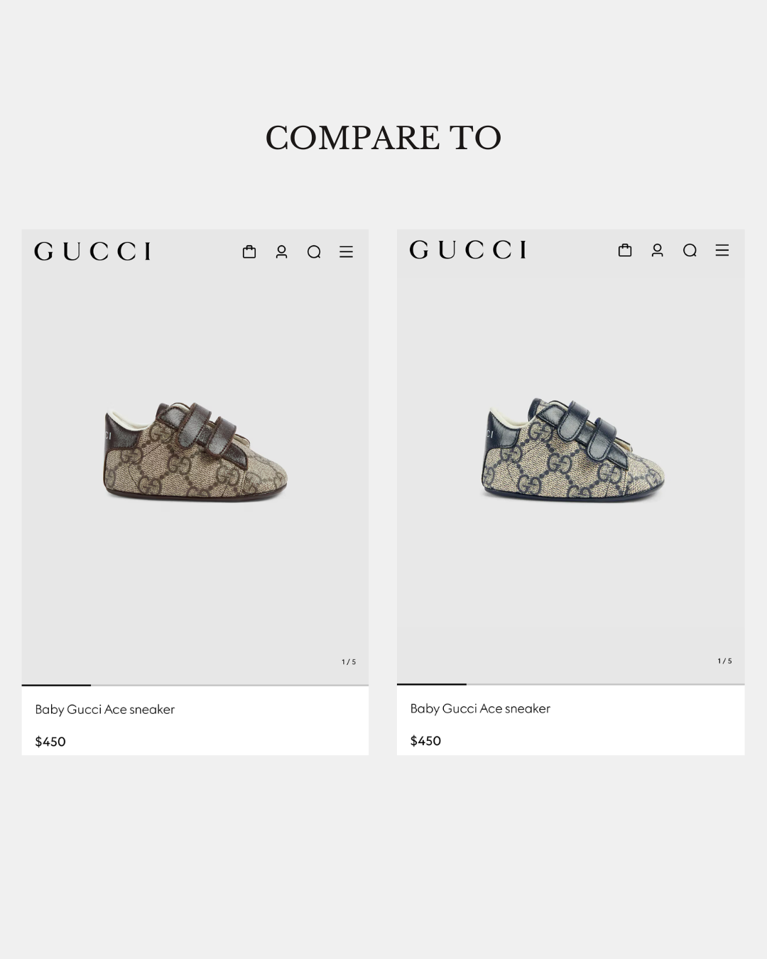 Gucci Baby Loafers