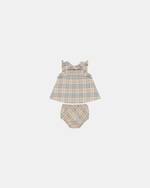 Burberry Carla Dress & Bloomer Set - 3 Months
