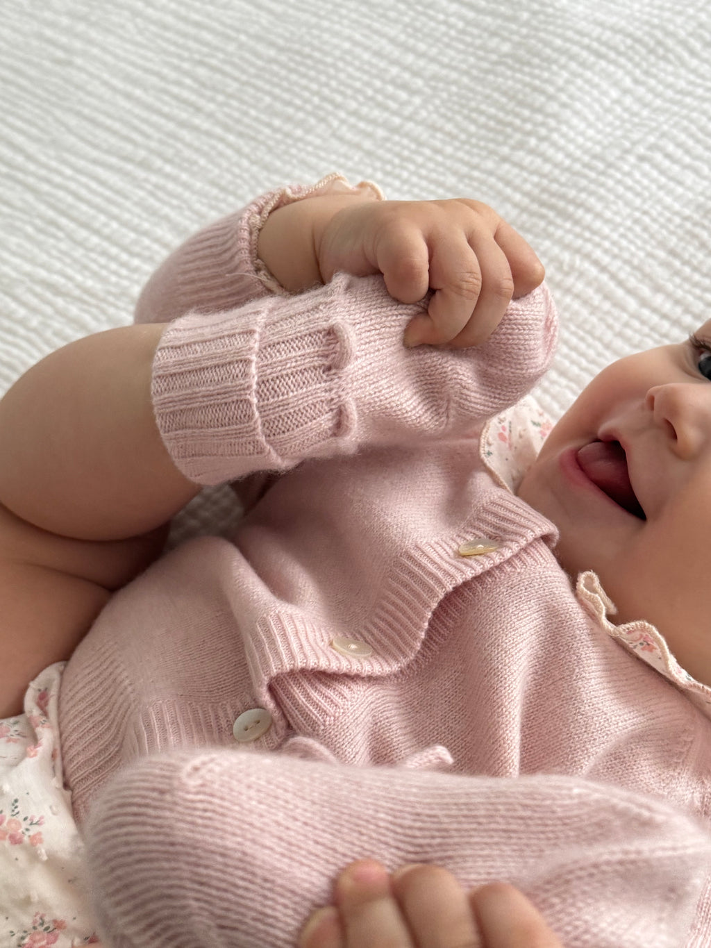 Cashmere Booties - Baby Pink